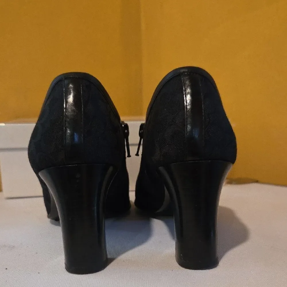 Coach Black High Heel Shoes